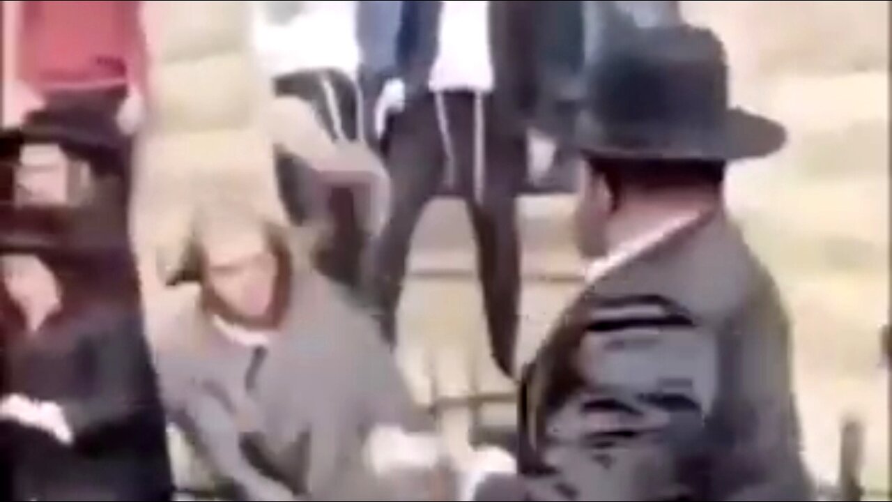 FILTHY INBRED JEWS FIGHTING 😂✡️