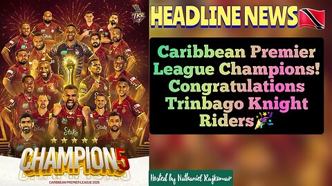 NEWS REPORT TRINIDAD & TOBAGO September 22nd 2025Headline News