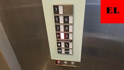 Older Schindler 3300 MRL Traction Elevators - Midtown Plaza Parking Deck (Raleigh, NC)