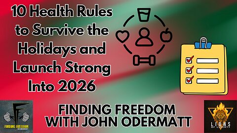 10 Health Rules to Survive the Holidays and Launch Strong Into 2026