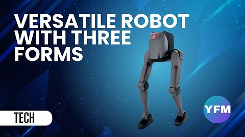 Modular robot with three different forms