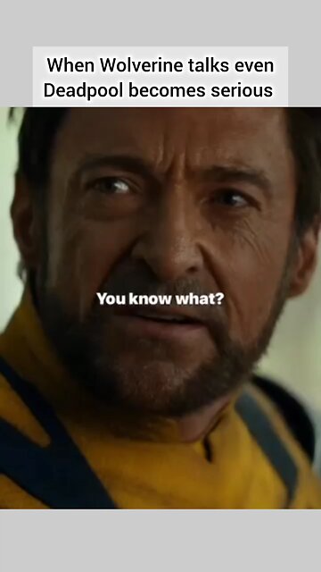 When Wolverine lashes at Deadpool