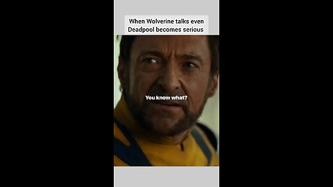 When Wolverine lashes at Deadpool