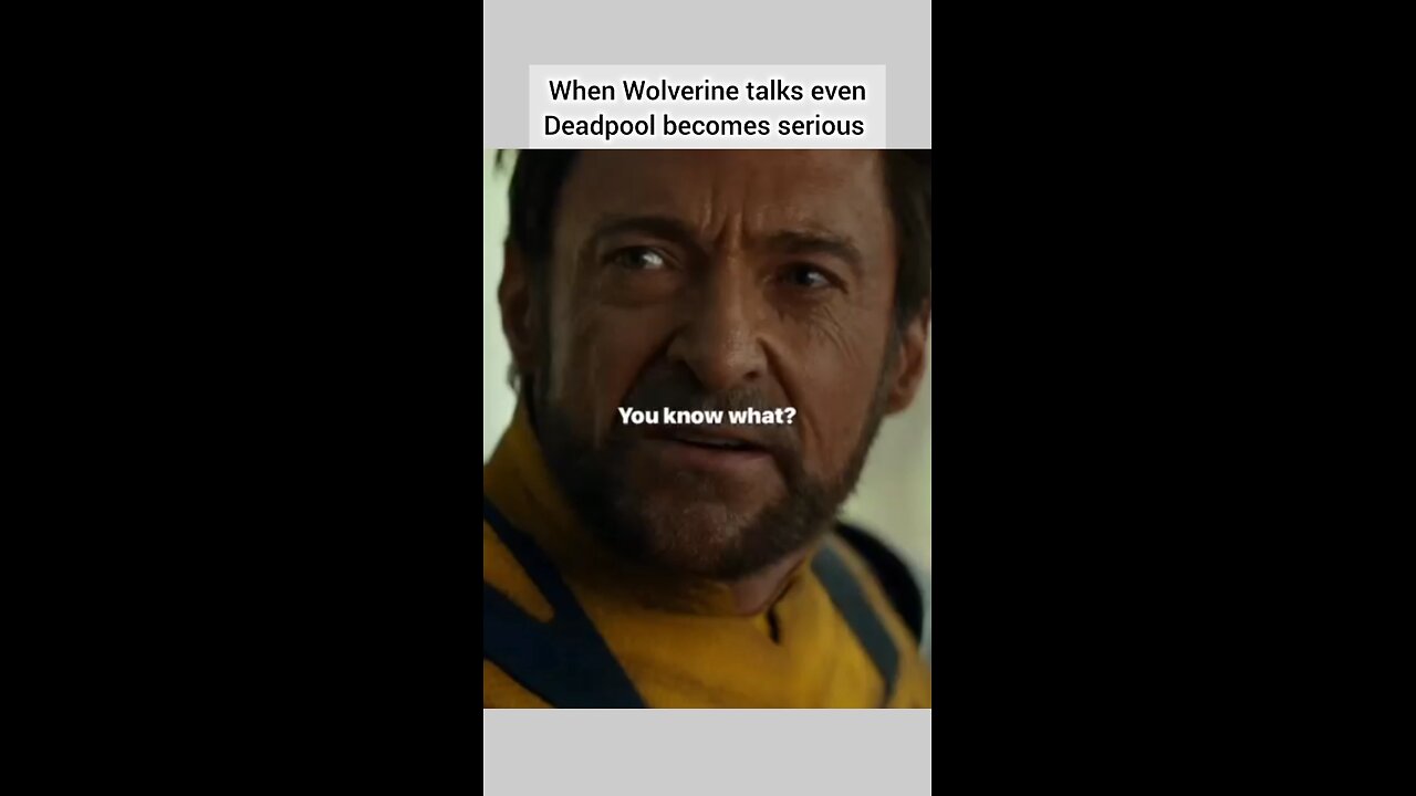 When Wolverine lashes at Deadpool