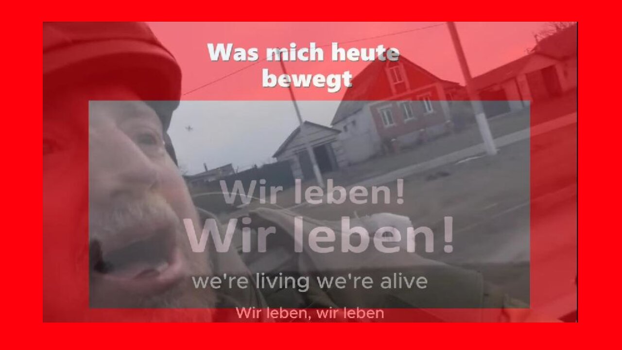 Britischer Kriegsberichterstatter im Frontbereich -Ukraine_Russland- unter Lebensgefahr Im Einsatz.