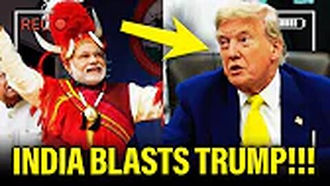 FURIOUS India DESTROYS Trump in PUBLIC ADDRESS