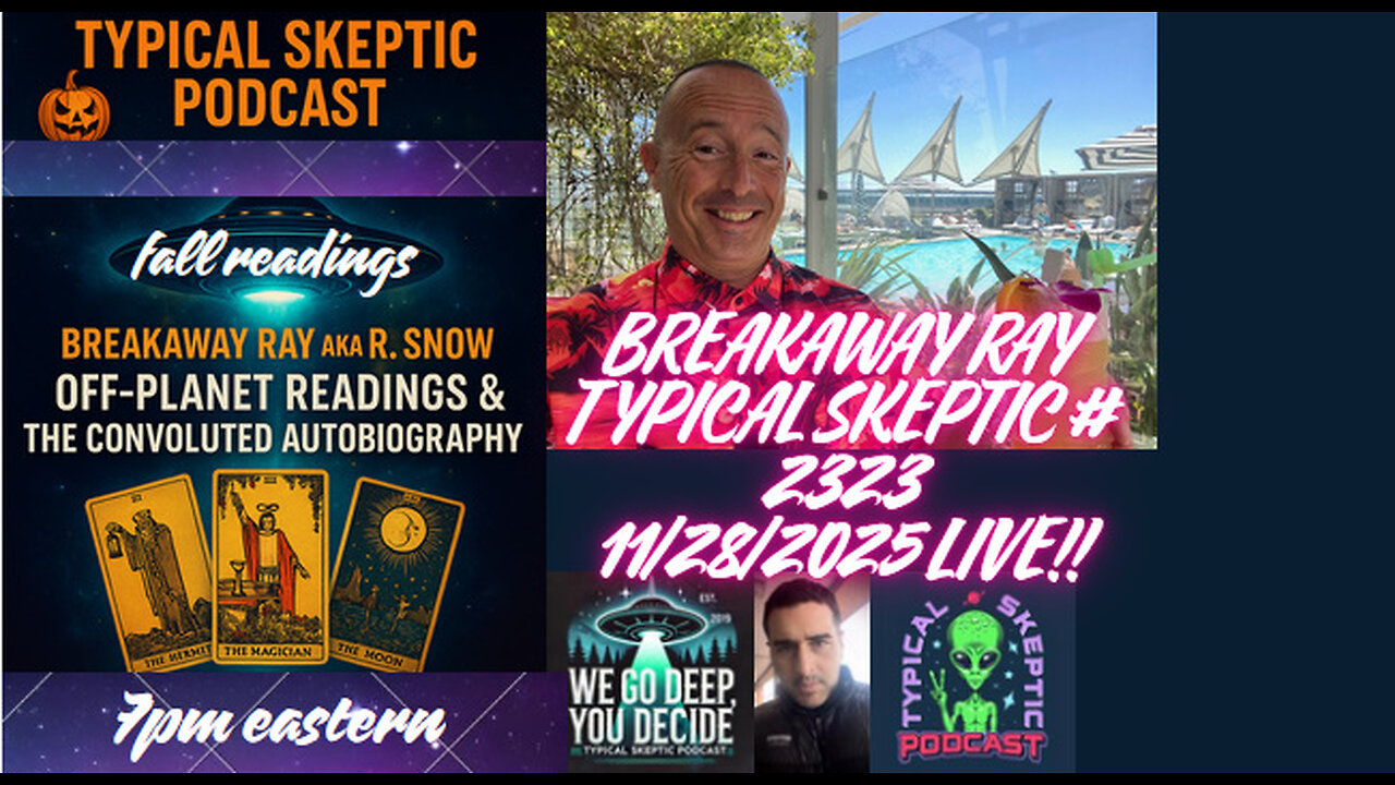 Black Friday Psychic Readings w/ Breakaway Ray – Holiday Energy, Timeline Shifts- TSP # 2323