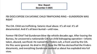 WAR REPORT - DEC 04 2025 - GUNDERSON WAS RIGHT