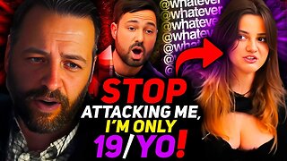 Andrew RIPS Into 19 Y/O Woke Feminist DEMONIZING Men — Instantly Plays the Victim