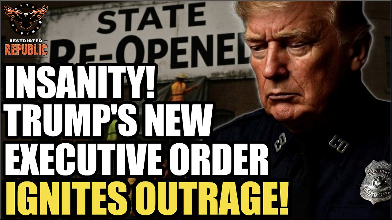 Insanity! Trump’s New Executive Order Just Ignited Immediate Outrage! What's Next is EXPLOSIVE!