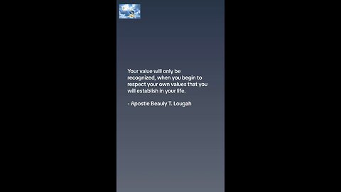 Your value