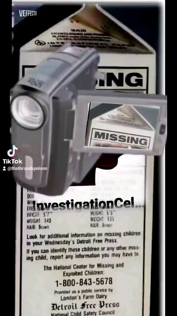 #InvestigationCelebrityMissingPeopleReport