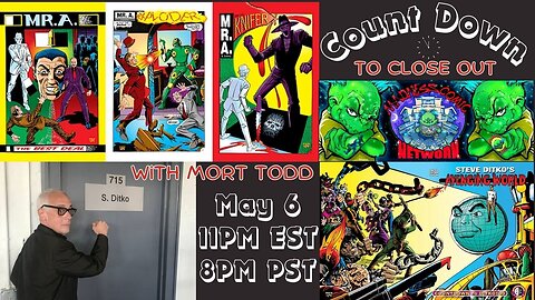 Madness Countdown "STEVE DITKO'S AMAZING HEROES & MONSTERS!"