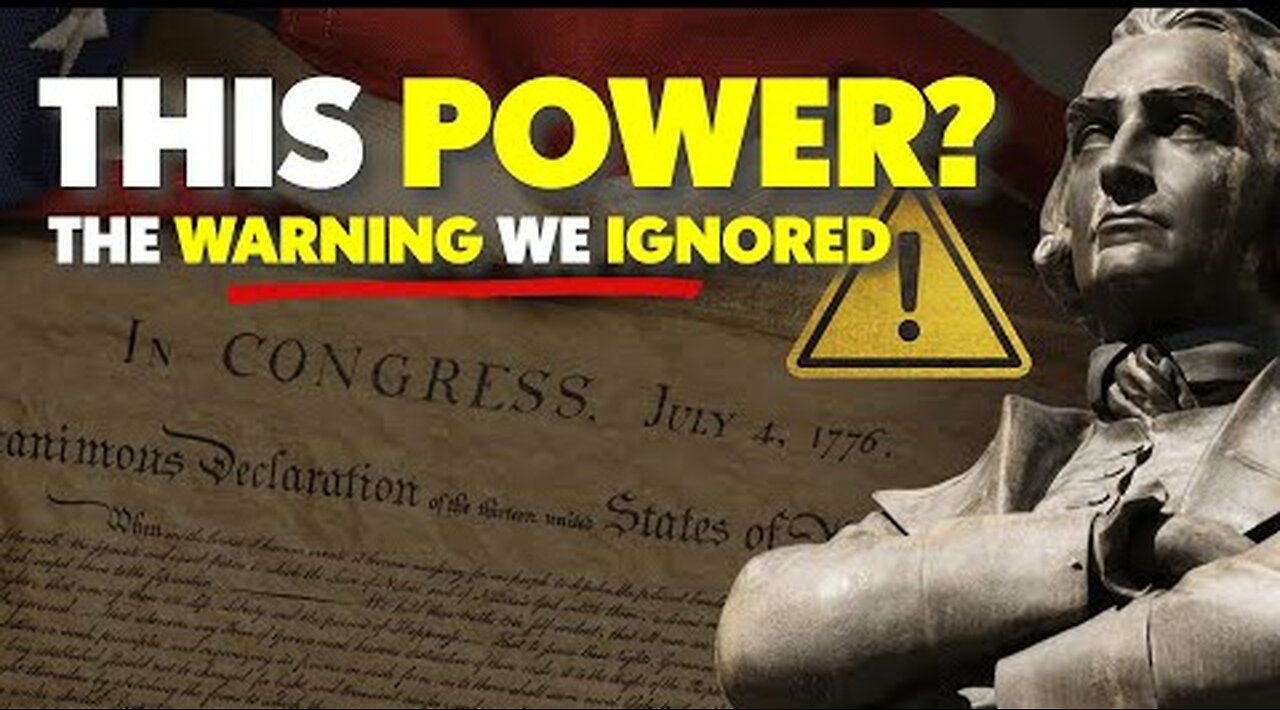 Arbitrary Power: The Founders' Warning: Why THIS Power Spells Tyranny!