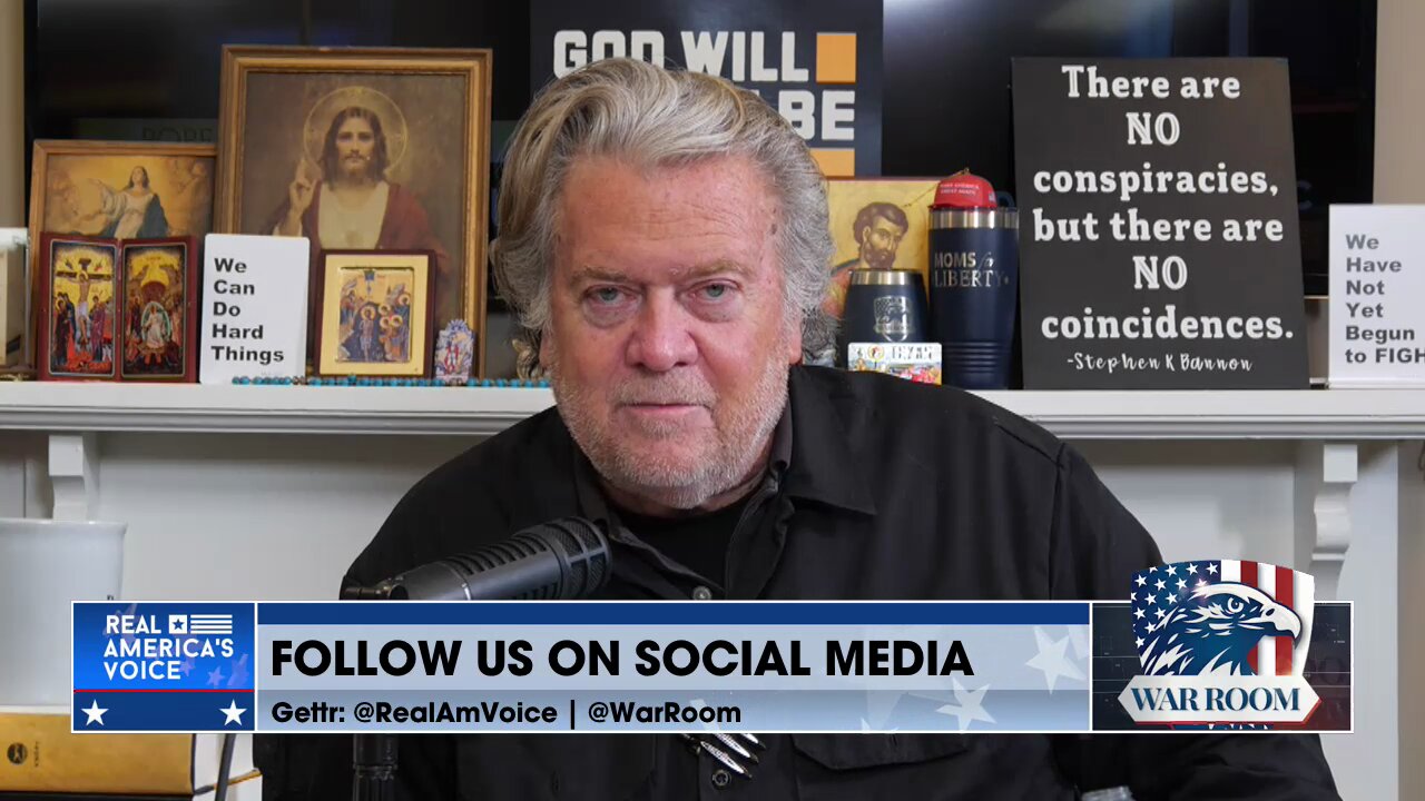 Bannon On Strategy To Pick Fight Over Illegal Gang Members To Protect 10 Million Invaders