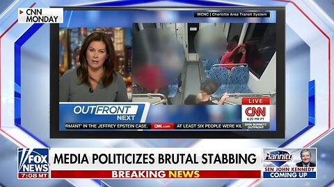 Montage: Media Politicizes Brutal Stabbing In Charlotte