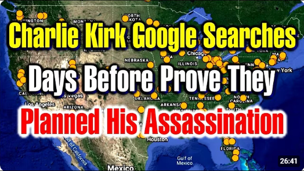 You Won't Believe Who Was Looking Up Details on Charlie Kirk's Murder Before It Happened..