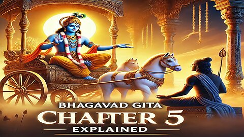 Bhagavad Gita Chapter 5 – सांख्य योग | Renunciation vs Action Explained by Krishna