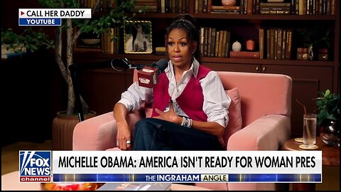 Michelle Obama Blames Men For Not Having A Woman President