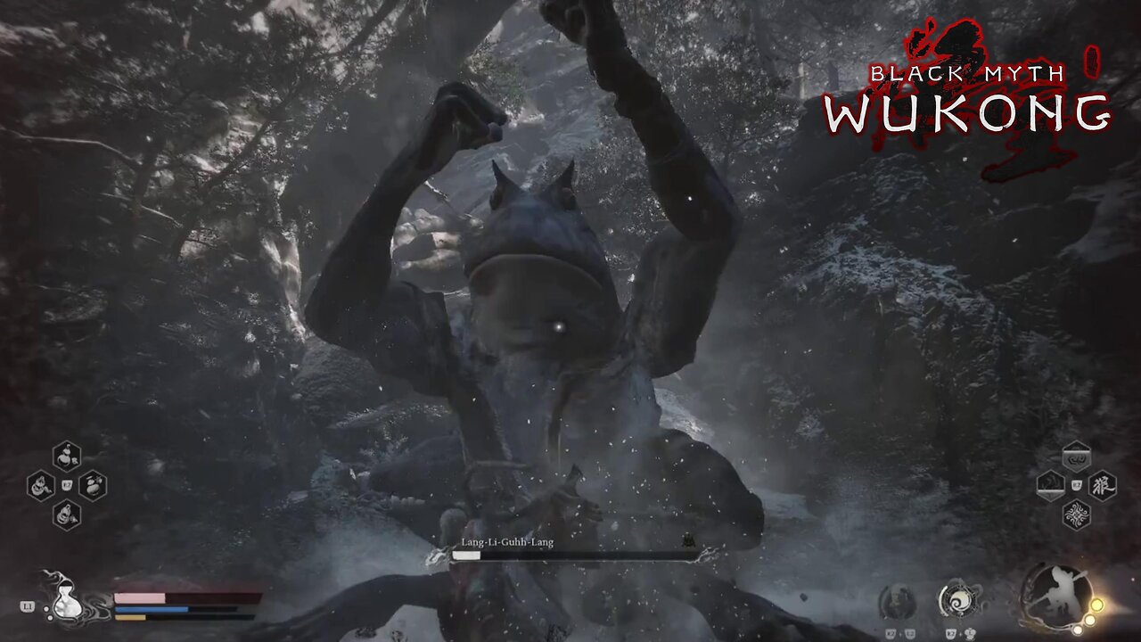 Black Myth Wukong Lang Li Guhh Lang Boss Fight (PS5) Gameplay