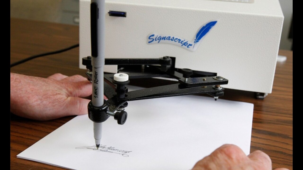 Vatican, Washington & Auto-Pen