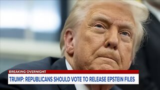 Trump calls for Republicans to vote to release Epstein files