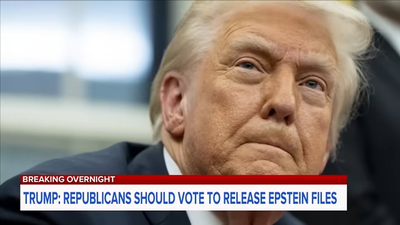 Trump calls for Republicans to vote to release Epstein files