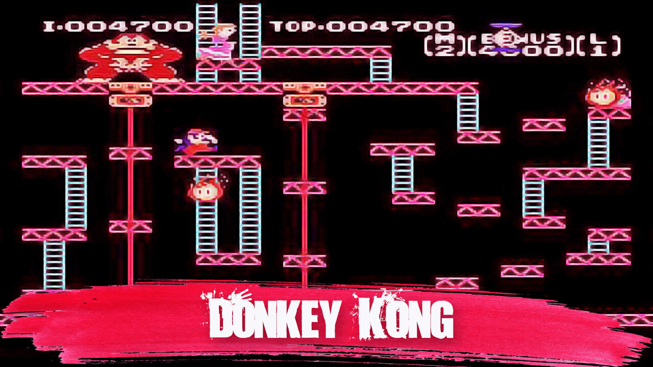 Donkey Kong - NES (Gameplay)
