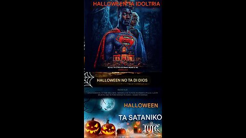 2KORINTIONAN 11:14 HALLOWEEN NO TA DI DIOS