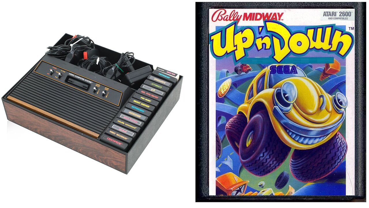 Atari 2600 - Up 'n Down