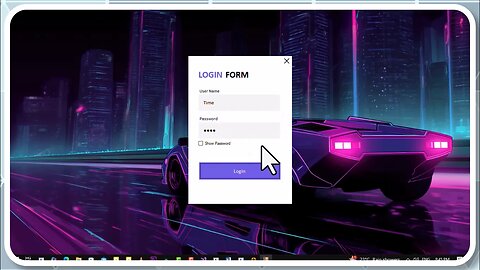Login Form in C#