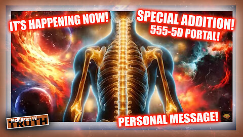BACK INJURY! MASSIVE 5D PORTAL! ASCENSION INFO! JUDGES AND MARTIAL LAW! MD DAD! AFFIRMATIONS!
