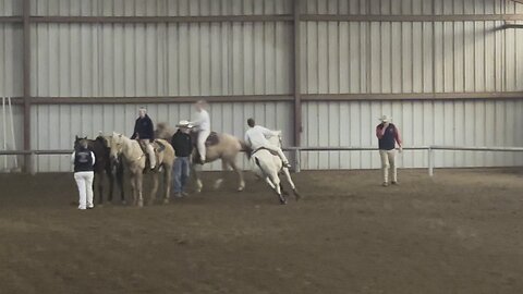 Eva and Legend’s first practice on the top team
