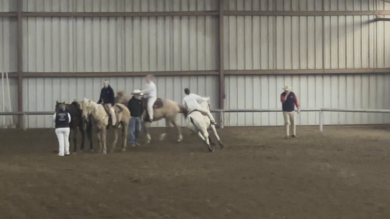 Eva and Legend’s first practice on the top team
