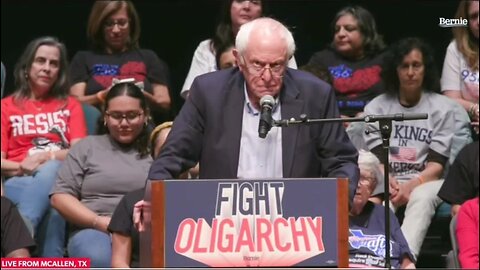 Sen Bernie Sanders: Trump Is Moving America Into An Authoritarian society