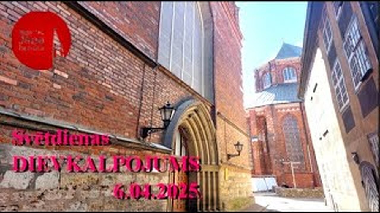 Dievkalpojuma tiešraides ieraksts, 6.04.2025.