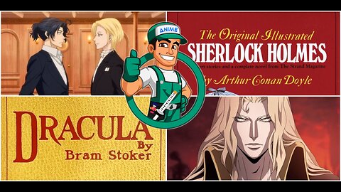 Timeless classics stylized in anime.