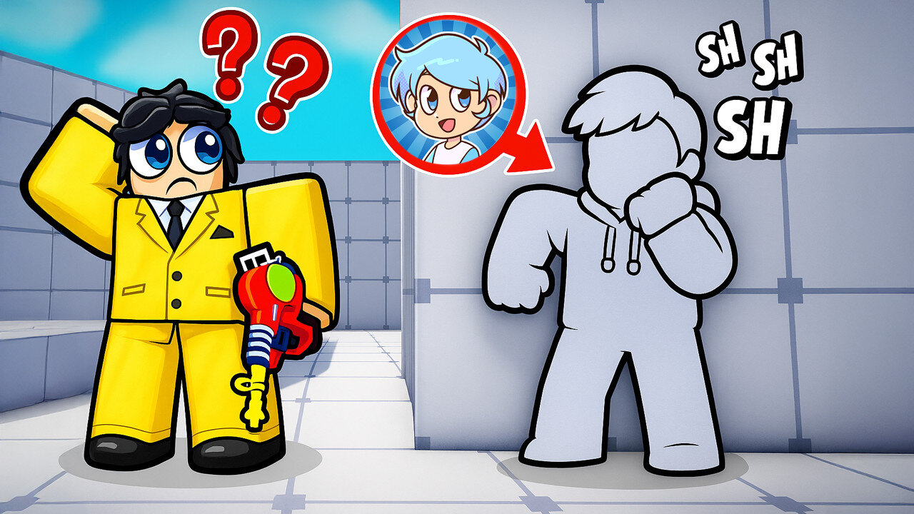 I became INVISIBLE in Roblox Rivals!