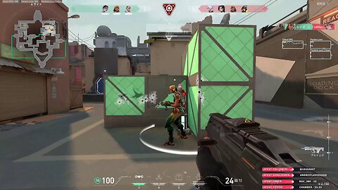 When you're awesome and win the round in Valorant