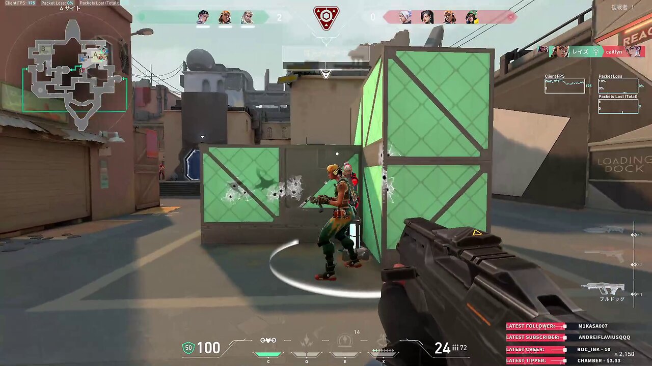 When you're awesome and win the round in Valorant