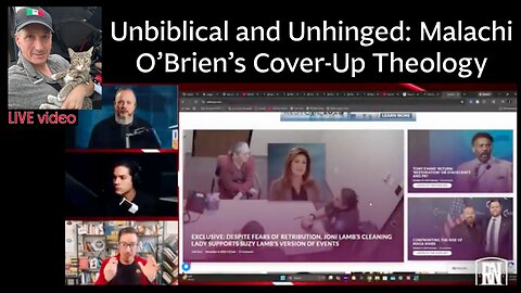 Unbiblical and Unhinged: Malachi O’Brien’s Cover-Up Theology Exposed