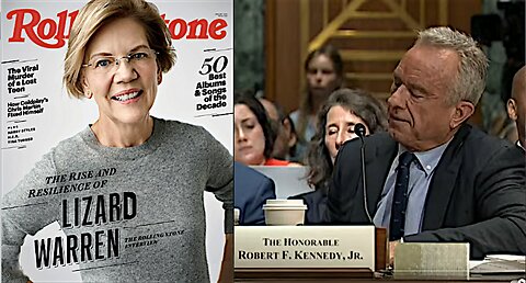 WARREN TWISTS RFK's ANSWERS TO SUITE HER EVIL AGENDA!