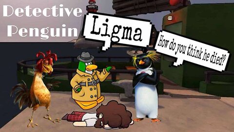 JUST LETTING THIS PENGUIN KNOW HE IS DOING A GREAT JOB