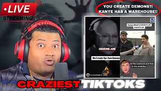 Creepy and Weird Tiktok Videos Live Stream with Tedi (pt. 76)