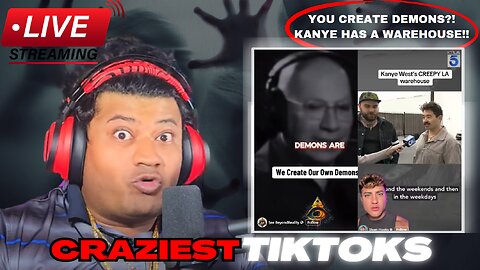 Creepy and Weird Tiktok Videos Live Stream with Tedi (pt. 76)