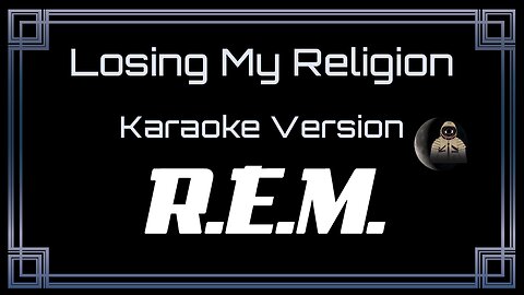 R.E.M. (Rapid Eye Movement) - Losing My Religion (CC)