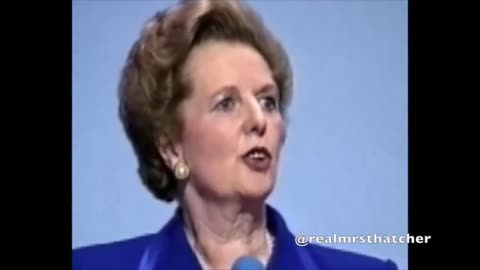The Iron Lady, Margaret Thatcher, was right 🇬🇧