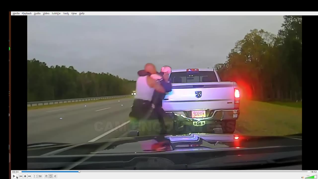 Black Man Tries To Kill White Officer In Traffic Stop - Family Suing For 'Wrongful Death' of Suspect