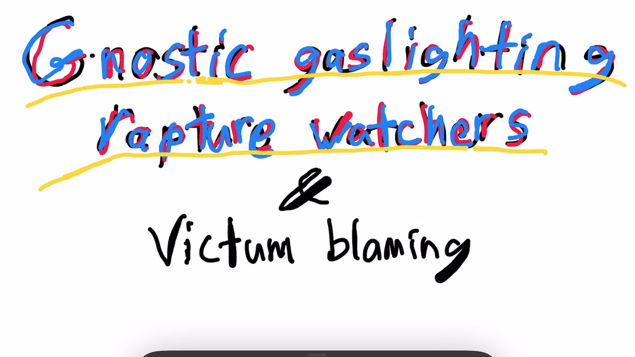 Rapture gaslighting