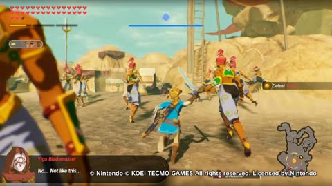 Hyrule Warriors Age Of Calamity Guerreros De Hyrule La Era De Calamidad Defend The Sands